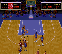 Super Slam Dunk (USA) In game screenshot